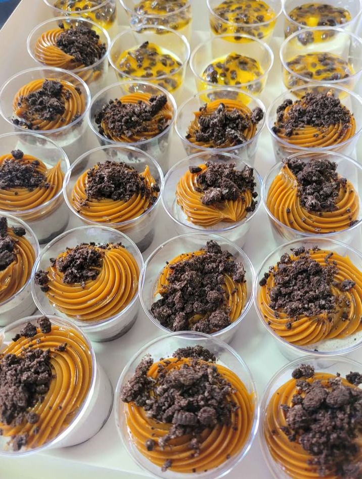 Vasito de Manjar y Oreo