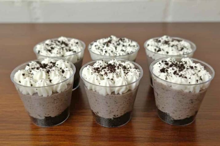 Vasito de Oreo