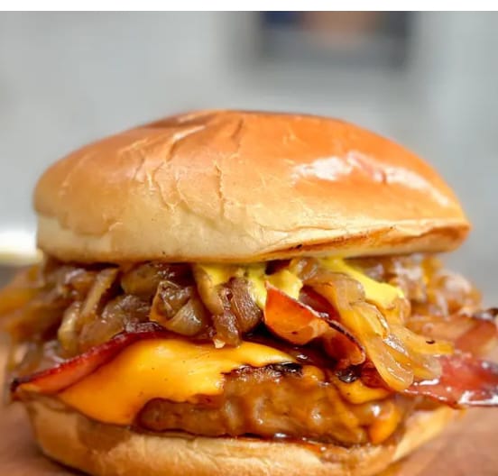 Hamburguesa Cebolla Caramelizada